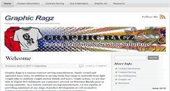 Desktop Screenshot of graphicragz.com